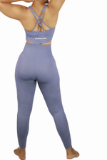 Load image into Gallery viewer, Cross Back Hollow-out sports  Legging Gym set
