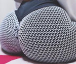 画像をギャラリービューアに読み込む, Women&#39;s Butt lifting compression Mesh Sportswear
