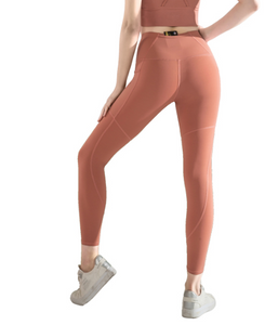 Legging de sport sans couture avec poche pour téléphone