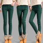 Load image into Gallery viewer, Fleece thickened leggings slimming
