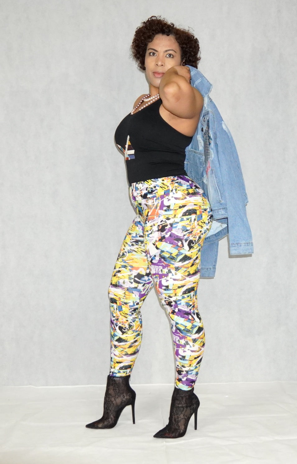 Multi Print Leggings